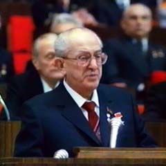 Genosse Andropov verstarb am 09.02.1984. Sein Nachfolger wurde Konstantin Tschernenko.